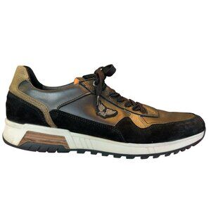 PME Legend American Classic Black Leather Fashion Sneakers Mens 48 US 12 RARE